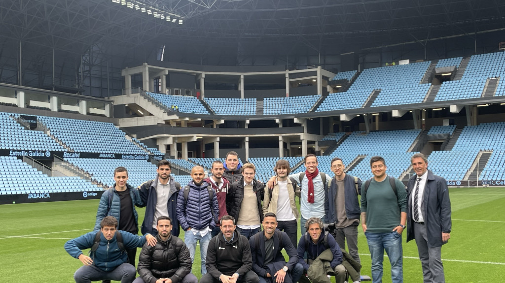 Visit to RC Celta Academy Team