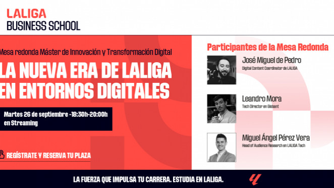 Sesión Informativa Máster en Innovación y Transformación Digital