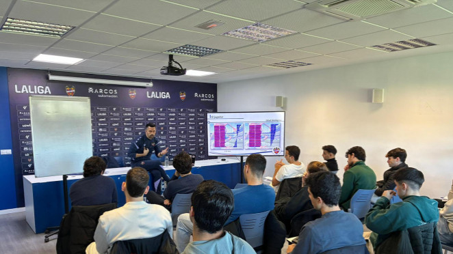 LA LIGA BUSINESS SCHOOL visita al Levante UD para una jornada formativa