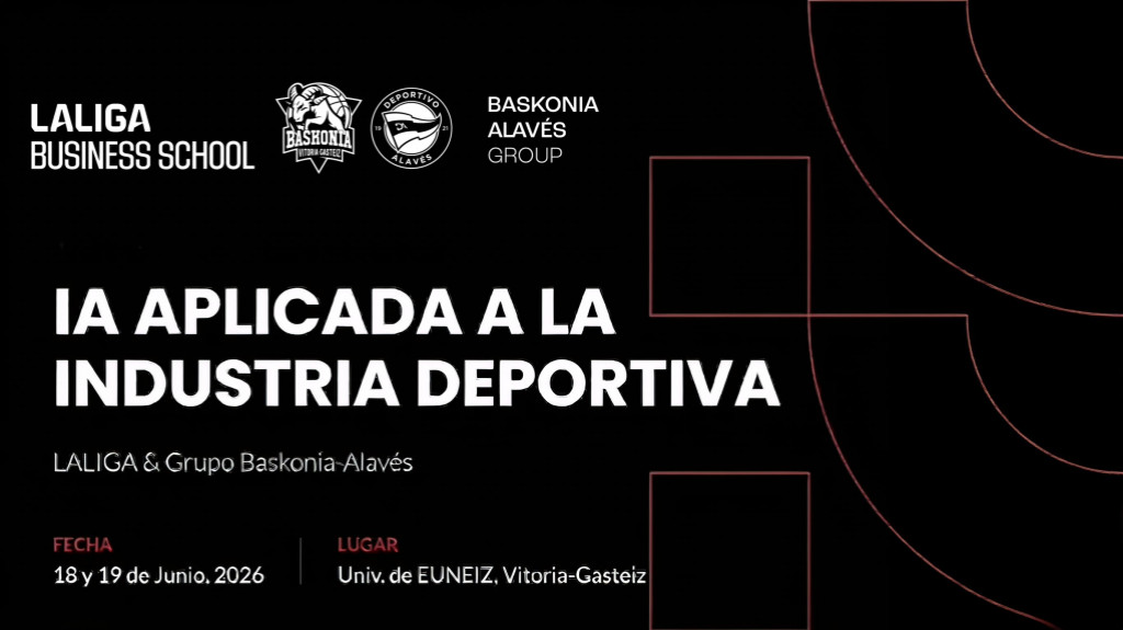LALIGA y Grupo Baskonia-Alavés  lanzan un curso de IA deportiva