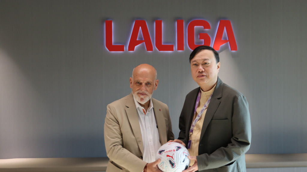 : LALIGA recibe a una delegación de Hong Kong Metropolitan University