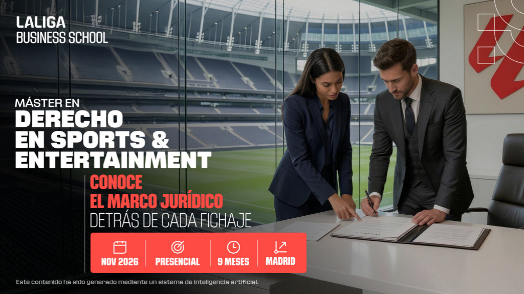 ¿Por qué formarte en el Máster en Derecho Deportivo de LALIGA?