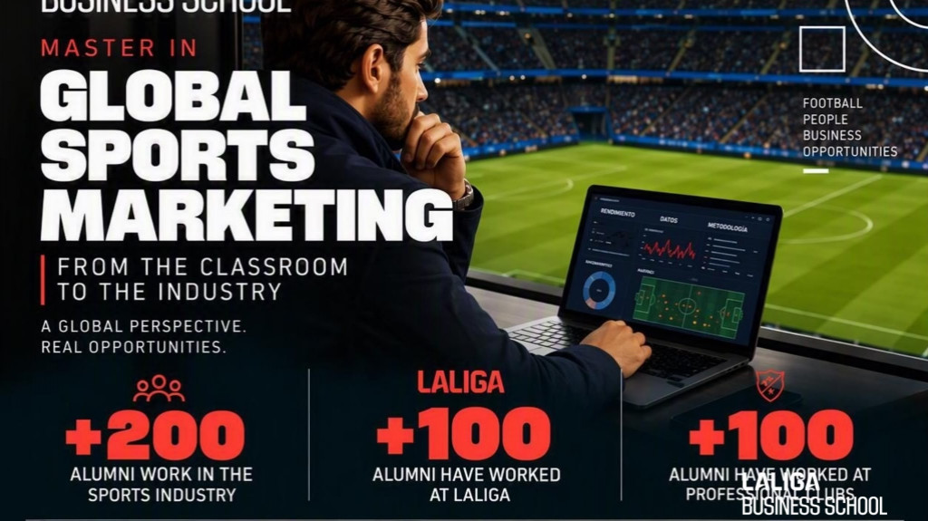 Empleabilidad en el fútbol: Máster en Marketing Deportivo de LALIGA