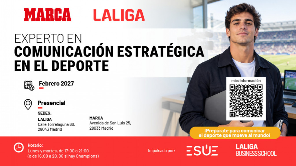 LALIGA y MARCA lanzan el nuevo Curso Experto en Comunicación Deportiva